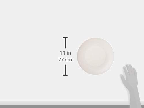 Nordic Ware Polypropylene Plates Microwave Serveware, 10", White
