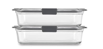 Brilliance Glass Food Storage Containers (8 cups (4-Piece))
