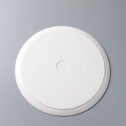 Kitchen Plates Creative Hotel Pure White Ceramic Tableware, Commercial Restaurant Soup Pasta Dish Plate, For Appetizers, Service Restaurant Plates(B)