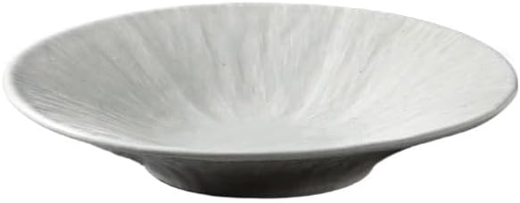 FEELIN Modern Large Dinner Plates Creative White Deep Plate Hotel Restaurant Dinner Plate Household Table Setting Plate Simple Ceramic Tableware Dinner Plate Stackable Dinner Plates(M-1PCS)