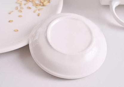 123Arts 4pcs Ceramic Cat Relish Dish Seasoning Dish Dipping Appetizer Plates Ketchup Plate