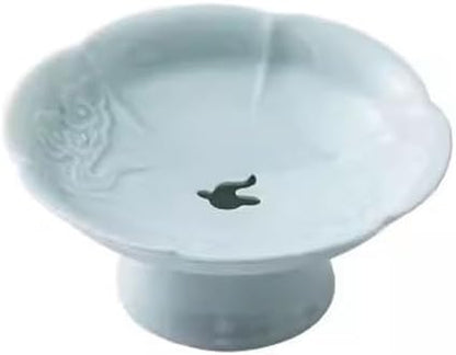 SONGCHAO Party Supplies Sashimi Plate Dry Ice Plate Japanese Creative Tableware Display Plate Ceramic Japanese Food Presentation Fish Plate Party Plates (Color : C)