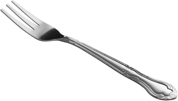 Soro Essentials- Stainless Steel Windy City Oyster Fork Set of 24- Serving Utensils Serving Flatware Cutlery Kitchen Tableware Buffet Serving Utensils for Home Kitchen and Restaurant