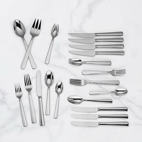 Lenox Ballard Court 18/10 Stainless Steel 30pc. Flatware Set