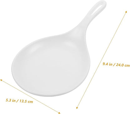 Ciieeo 2pcs Handle Dishes for Serving Large Tray for Dessert Plates Appetizer Pastry Server