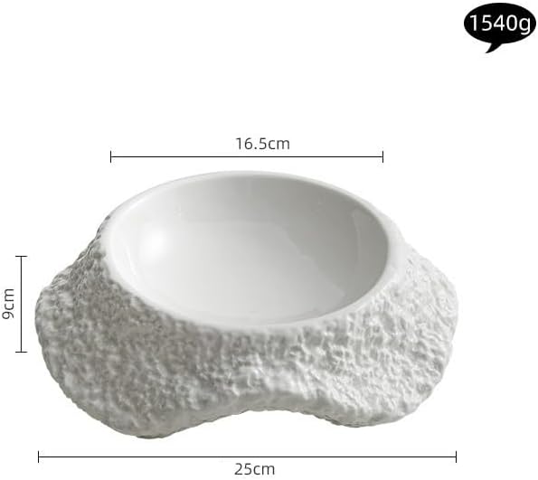 Appetizer Plates Ceramic Salad Plate Soup Plate Bowl Plate Hotel Restaurant Dish Tableware Cheap Plates(Small)