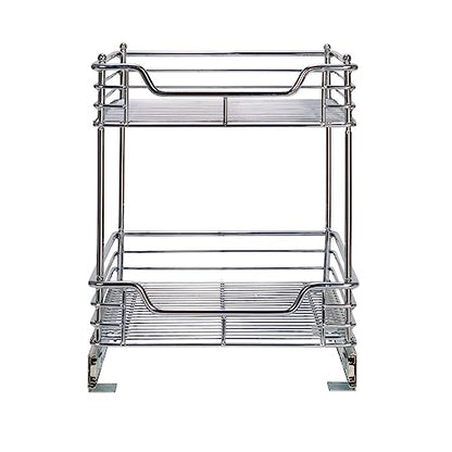 Chromed Steel 2 (2-Tier / 14.25" - Standard)