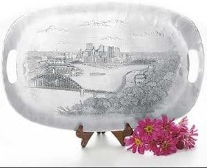 Pittsburgh Skyline Luncheon Tray