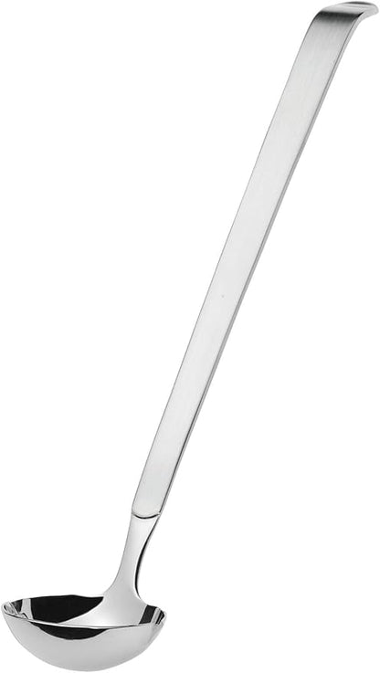 Amefa Stainless Steel Serving Set 3 Piece Ladle Set: Soup Ladle, Large Ladle, Dressing Spoon
