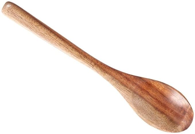 Wooden Spoon Fork Knife Cutlery Set Natural Acacia Wooden Dinner Utensil Set Kitchen Wooden Flatware Tableware Cutlery Set, 3 Pieces