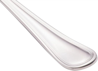 Soro Essentials- 18/8 Stainless Steel Simplicity Serving Fork 3.0mm Set of 12- Serving Utensils Serving Flatware Cutlery Kitchen Tableware Buffet Serving Utensils for Home Kitchen and Restaurant