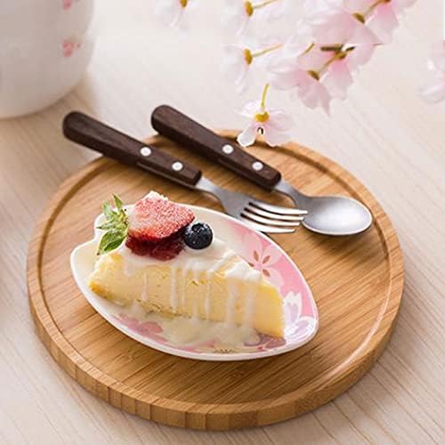 HEXEH Salad Plate Ceramic Plum Blossom Sauce Dish Sushi Dipping Dishes Appetizer Plates Snack Dessert Porcelain Serving Dish Seasoning Dishes Set of 2 Plastic Plate