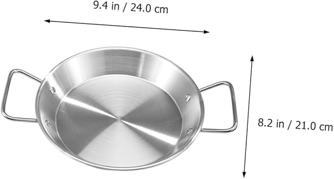 VOSAREA Microwave Safe Dinner Plate Multifunctional Snack Plate for Home Elegant Salad Dish Party Platter Silver