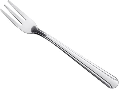 Soro Essentials- Stainless Steel Dominion Oyster Fork Set of 24- Serving Utensils Serving Flatware Cutlery Kitchen Tableware Buffet Serving Utensils for Home Kitchen and Restaurant