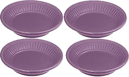 Lenox French Perle Lavender 4 Dessert Plates LIGHT PURPLE New in box