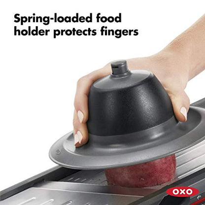 Good Grips Chef's Mandoline Slicer 2.0 (Black & Steel / Slicer)