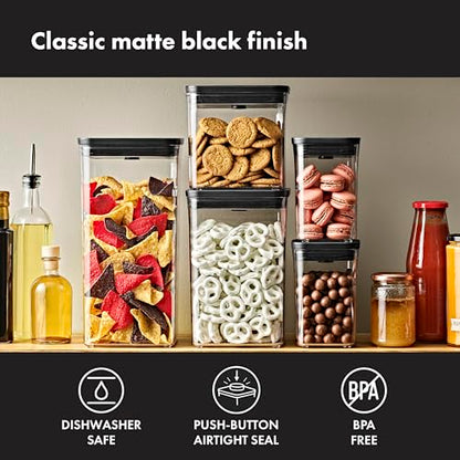 Good Grips POP Container (4.4 Qt (Pack of 1) / Matte Black)