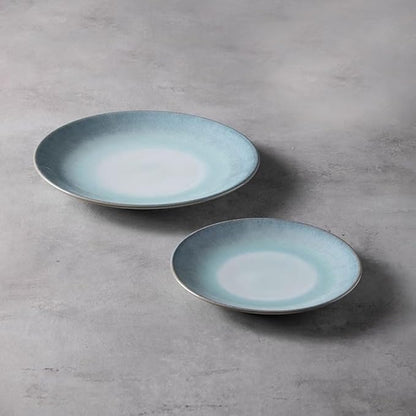 Plates Simple Ceramic Dinner Plate Household Ceramic Kiln Plate Pasta Plate Western Dinner Plate Dishes