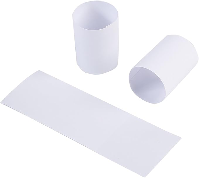 Gmark Paper Napkin Band Box of 2500 (White), Paper Napkin Rings self Adhesive GM1055