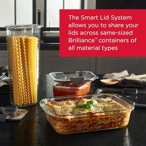 Brilliance Glass Food Storage Containers (8 cups (4-Piece))
