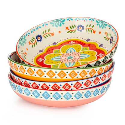 Marrakesh 36 OZ Shallow Dinner Bowls (Marrakesh)