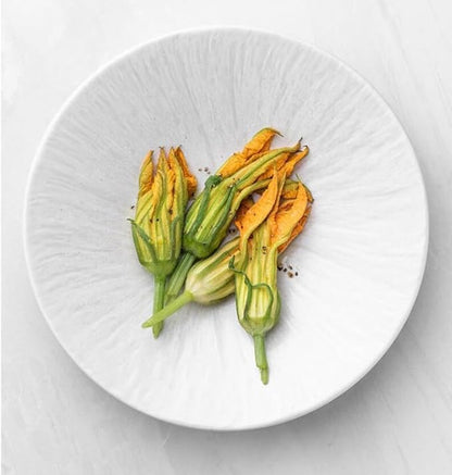 Pasta Bowls Appetizer Plates Creative White Deep Plate Hotel Restaurant Dinner Plate Household Table Setting Plate Simple Ceramic Tableware Dinner Plate Dining Serving Plates for Parties