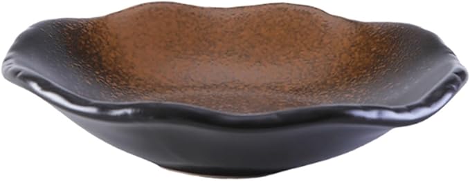 Appetizer Bowls Vintage Ceramic Plate Cold Dish Plate Dragon Shrimp Plate, Suitable for Seaweed Octopus Pickled Vegetables Desserts Sauces Plate. Salad Bowls (Color : D)