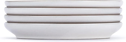 DEMDACO Watercolor PeeWee Birds 6.5 inch Stoneware Appetizer Plates Set of 4