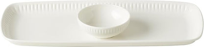 Lenox Profile Tray & Bowl Set, 2.43, White