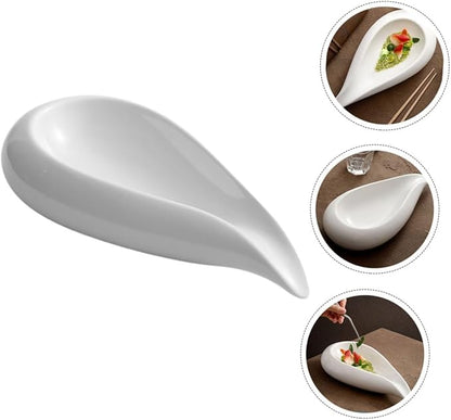 Ceramic Appetizer Plate Serving Dish with Design Food Plate for Salad Dessert Soup for Family Gatherings and Restaurants