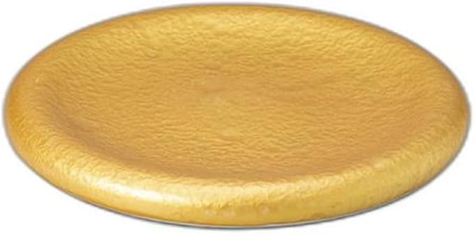 Silk Gold 20cm Stage [ 20 x 20 x 2cm ] | Appetizer Plate Setomonohonpo