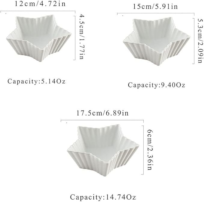 Dipping Sauce Dish Dipping Bowl Appetizer Plates Soy Sauce Dish 5.91inch Ceramic Dessert Plates Sushi Snack Salad Dipping Bowls Seasoning Dishes Appetizer Plates Serving Dish Saucers Bowl Dipping Sauc