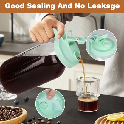 Cold Brew Coffee Maker (Green / 64 Ounces)