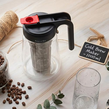 Cold Brew Coffee Maker (（Black 32oz))