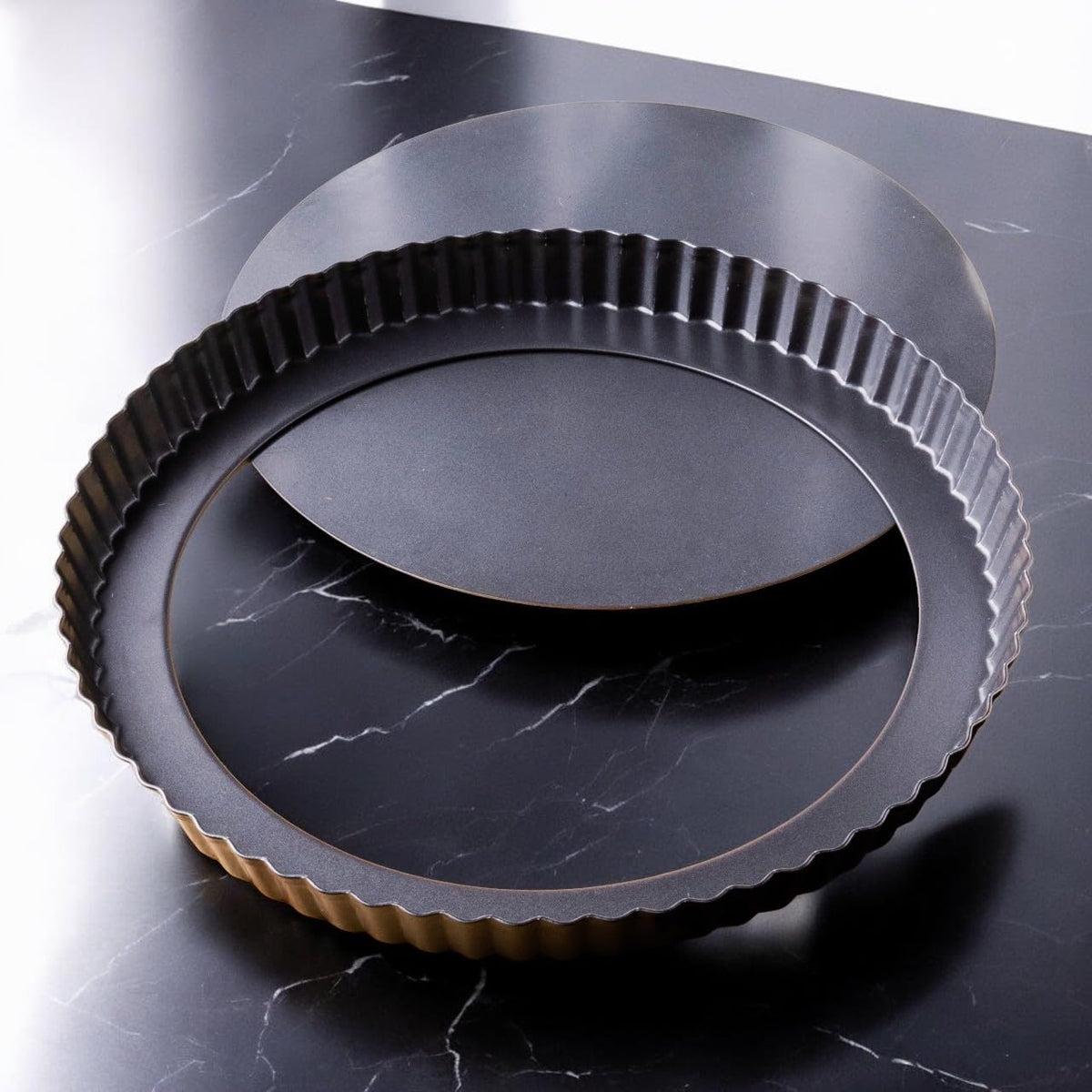 Tart Pan 11 Inch Removable Bottom