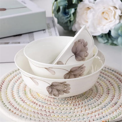 European Tableware Bowl and Plate Set Tableware Set Ceramic Tableware Set 60 Pieces