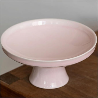 Appetizer Bowls Large Ceramic Round Dim Sum Dish Desktop Snack Plate Bone Plate for Appetizers Potato Chips Fruite Dessert Snack Ceramic Tray. Salad Bowls (Color : D)