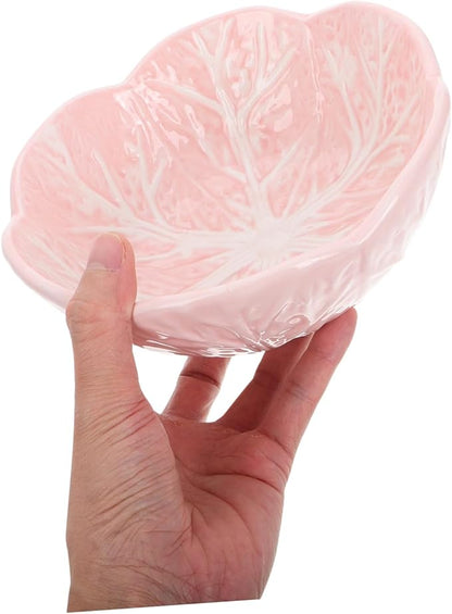 ABOOFAN Cabbage Bowl Candy Dishes Decorative Decorative Plates for Display Snack Plates Ceramic
