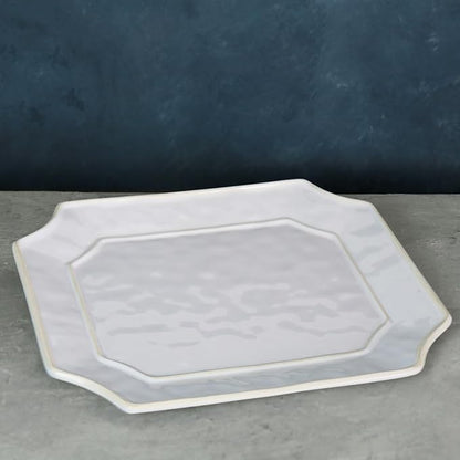 Beatriz Ball VIDA Charleston Rectangular Tray (White)