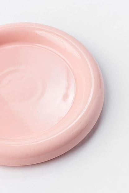 Chubby Ceramic Minimalist Aesthetic Tableware Kitchenware Plates in pink