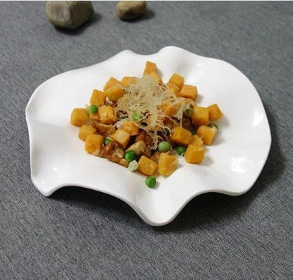 Appetizer Plates Ceramic Cooking Plate Pasta Steak Plate Kitchen Tableware Snack Dessert Plate Sushi Plate Cheap Plates(A)