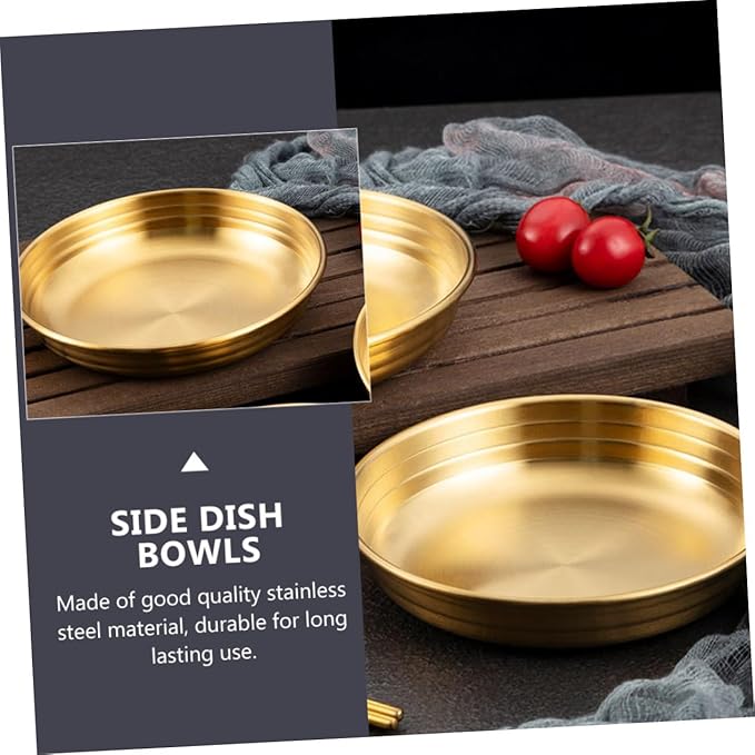 Korean Style Kimchi Container Small Dishes Plate Seasoning Dish Bowl Food Sauce Holder for Restaurant