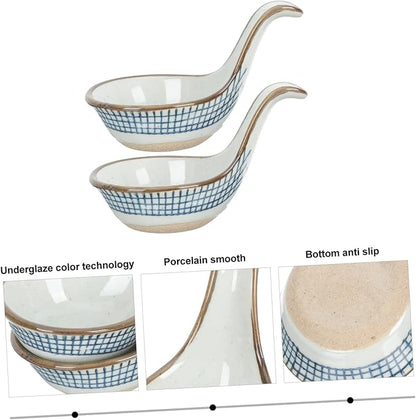 2Pcs Decorative Seasoning Bowls Appetizer Plates with Caviar Spoon for Kitchen Design for Restaurants and Catering Events