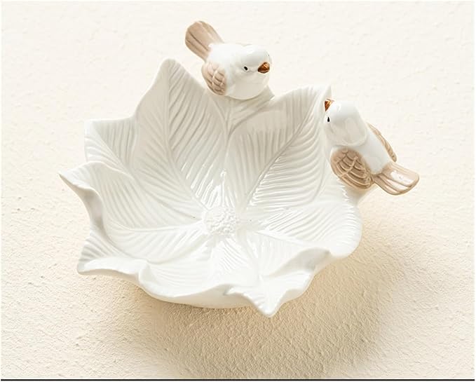 Appetizer Plates Jewelry Key Storage Tray Home Living Room Desktop Tray Ceramic Snack Plate Cheap Plates(B)