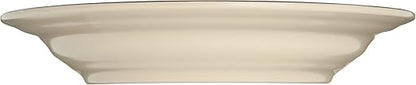 Carlisle FoodService Products Mingle Resuable Plastic Bowl Rimmed Soup Bowl with Pottery Style for Home and Restaurant, Melamine, 28.5 Ounces, Fireball