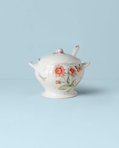 Lenox Butterfly Meadow 2-Piece Tureen & Ladle Set, 5.75 LB, Multi