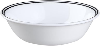 WORLD KITCHEN Corelle 16 Piece Livingware City Block Set, Black