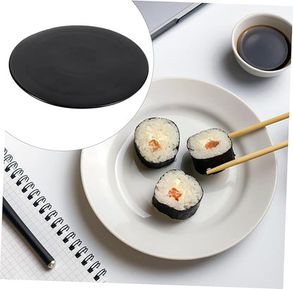 1pc Ceramic Snack Plate Elegant Food Serving Tray for Sushi Desserts Appetizers for Home Parties Gatherings Easy to Clean Safe Material