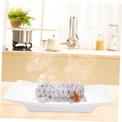 Cabilock 1pc Food Serving Tray Compact and Creative Platter for Parties Restaurants and Catering for Keeping Food Fresh Stylish Design