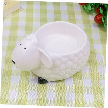 PRETYZOOM Animal-shaped Ceramic Dipping Bowls for Seasoning and Sauces Versatile Appetizer Plates for Home Entertaining Random Styles for Unique Dining